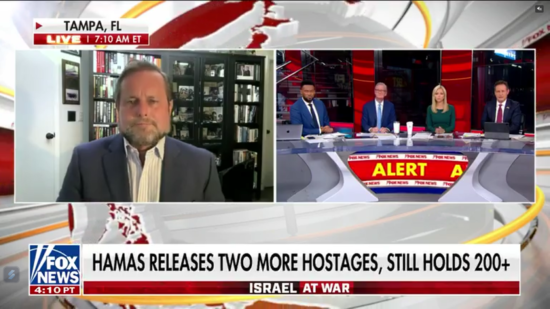 Dan O’Shea, retired Navy SEAL commander and former hostage negotiator, provides analysis after Hamas released two hostages Monday.